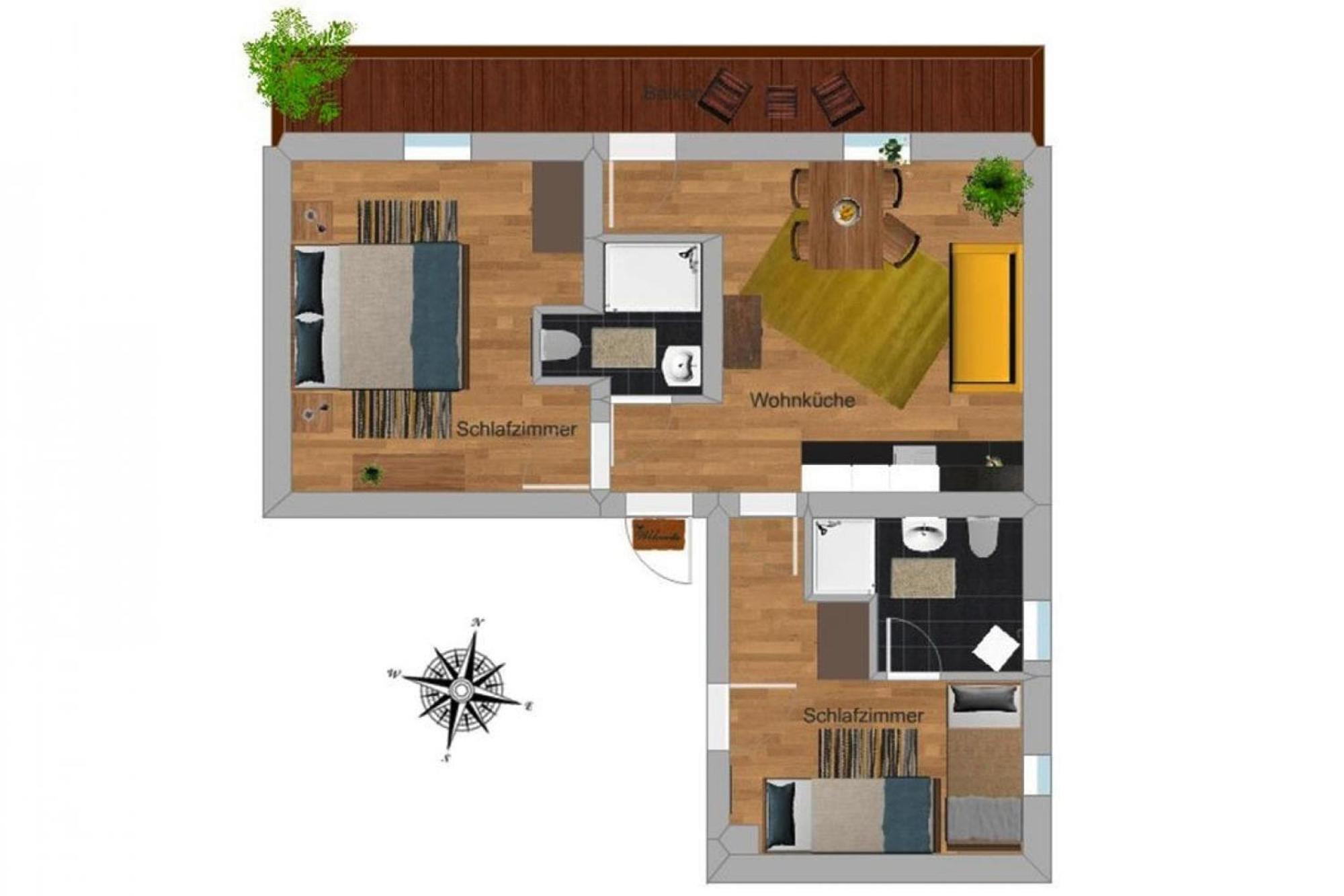 Flat In Krimml With A Balcony Apartment Exterior foto